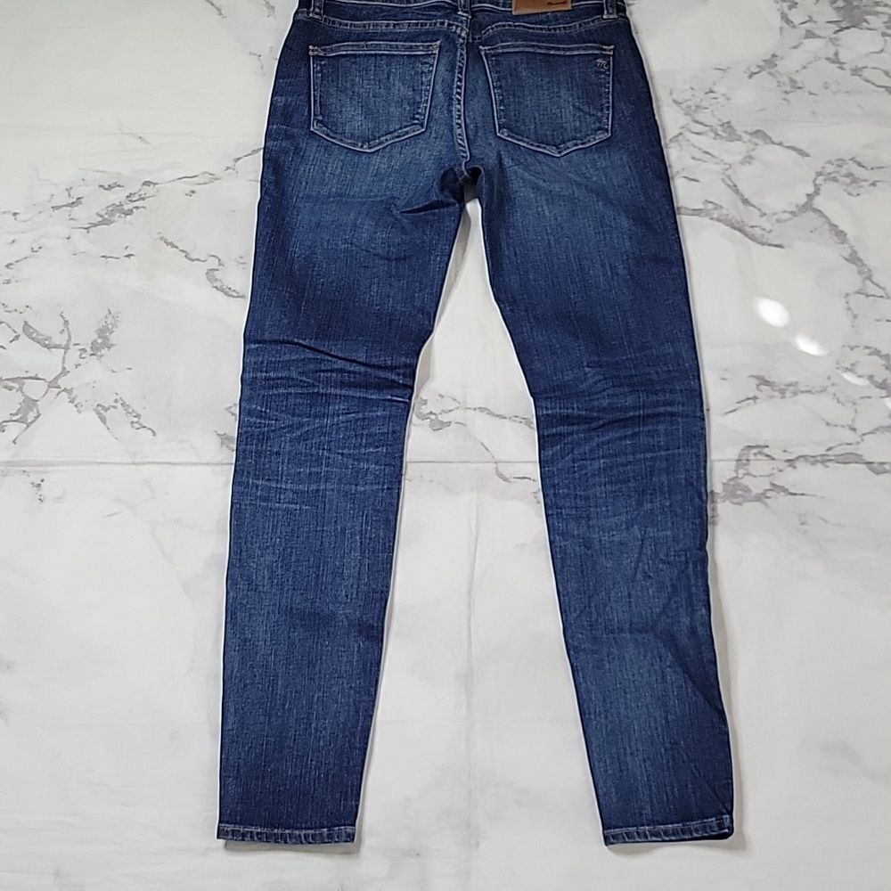 Madewell Dark Wash Skinny Skinny Jeans - Picture 6 of 6